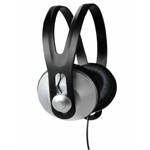Vivanco hodetelefoner sort/sølv, 1,8m kabel
