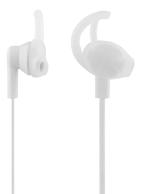 Streetz Stay-in-ear earbuds , 1-button remote, 3.5mm, mic