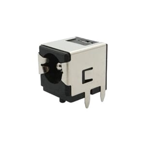 Strømkontakt 2.1 x 5.5mm for lodding