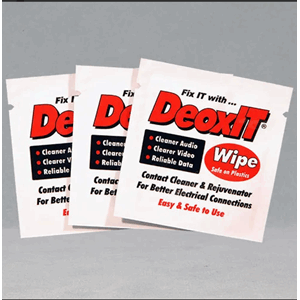 DeoxIT D1W wipes 25 single packs