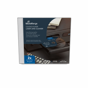 MEDIARANGE CD/DVD/BD LASER RENGJØRINGS-CD MED ANTISTATISK B