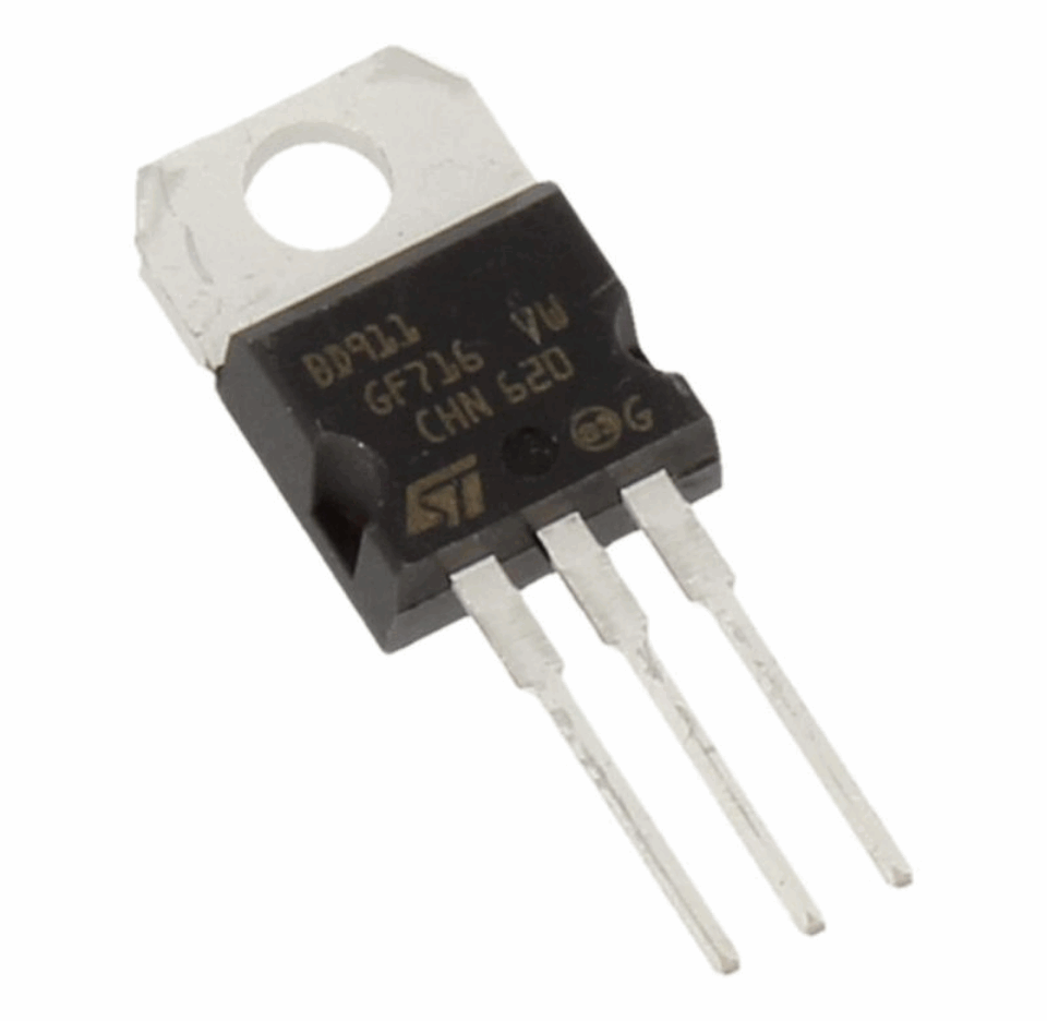 BD911 STMicroelectronics - Transistor: NPN | bipolar; 100V; 15A; 90W; TO220AB | Transfer Multisort Elektronik United Kingdom