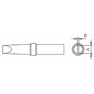 Loddespiss Weller, 3,2mm