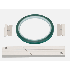 Slicing-tape kit 1/4" inkl kniver og blokk