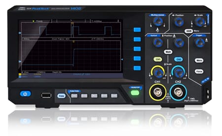 PeakTech P 1402 20 MHz / 2CH, 250MS/s Digital oscilloscope