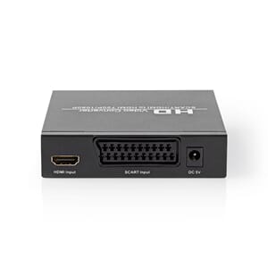 HDMI Converter, SCART Female, 1x 3.5 mm, 1 x digital, hdmi