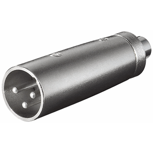 XLR-adapter HAN - RCA-hunn