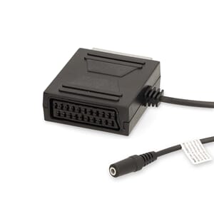 Scart adapter med 3,5mm lydutgang