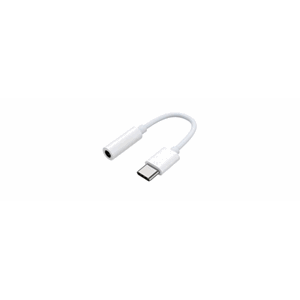 USB-C - 3,5mm adapter, hvit