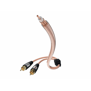 InAkustik Star Subwoofer Y-kabel Mono - 7,5 m