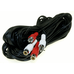 2 x RCA HAN/HUN skjøt, 10m