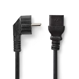 Strømkabel IEC-320-C19, 2m