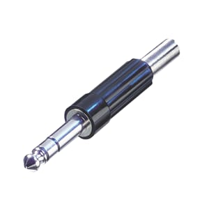 Neutrik Stereo jack 6.35 mm Hann PVC Svart