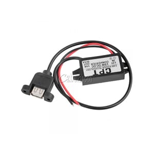 12V/5V 3A converter, 1 x USB