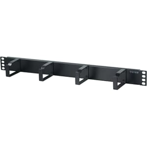 19" cabling panel 1U, 4 brackets