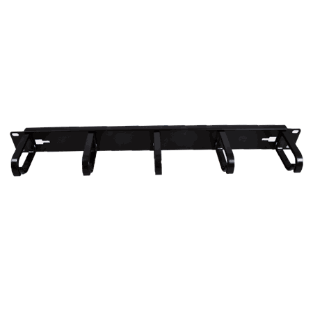Guide for 19" 1U 5 bøyler svart