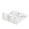 Surface mount box for Keystone, 2 ports
