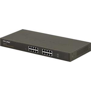 TP-LINK, nettverksswitch, 16-ports 10/100/1000Mbps