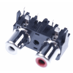 RCA kontakt for fastmontering