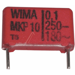 0,1uF-250V MKP10-impulskondensator RM=15mm