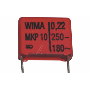 0,22uF-250V MKP10-impulskondensator RM=15mm