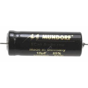 Mundorf 10uF, 100V Audio, axial
