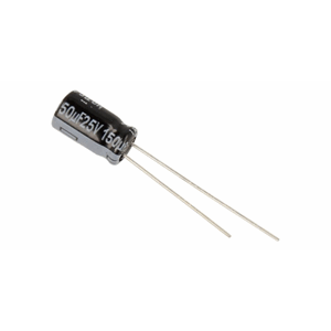 150UF-25V ELKO RADIAL PAN 105° 6X11MM