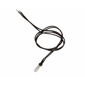 6,0V-0,06A-0,36W T1 1/4 MINIATYRPÆRE MED 300MM KABEL, 4X12MM